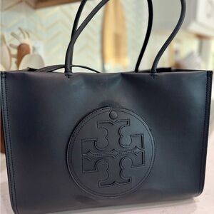 Tory Birch Ella Bio Tote with T Monogram Small